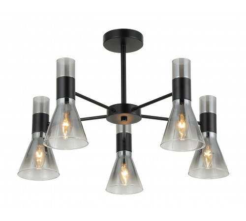 25-321310/5 BLACK (1) Люстра (RL)