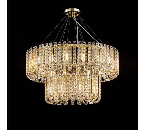 NW082-ф1000+ф600*480(1500) H GOLD (1) Люстра (в 2-х коробках) NW #