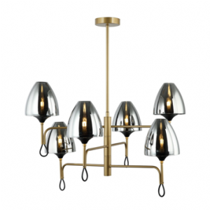 4924MDM/6 BGD+SG (1) Люстра NW #