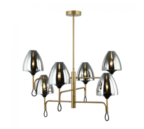 4924MDM/6 BGD+SG (1) Люстра NW #