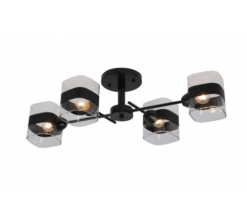07175/4 BLACK (2) Люстра (RL)