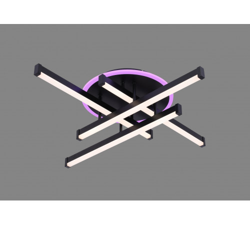 L060/4 BK+RGB (1) Люстра MN