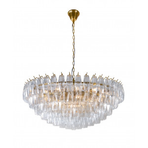 70832/D1000A PT BRS (1) Люстра (в 4-х коробках) NW