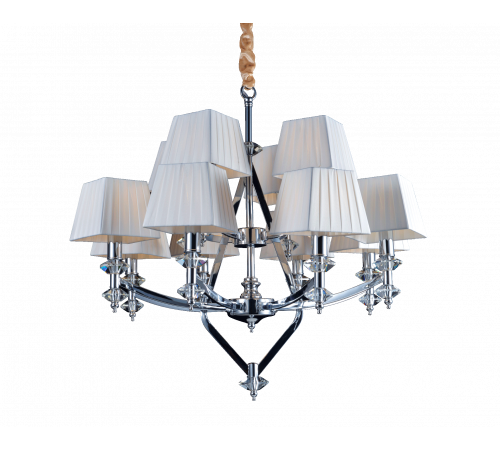 5282R/8+4A CHR (1) Люстра NW #