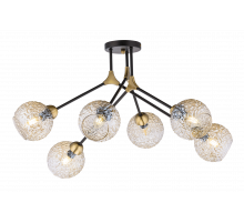 40264MD/6 MBK+AB (1) Люстра (NW)