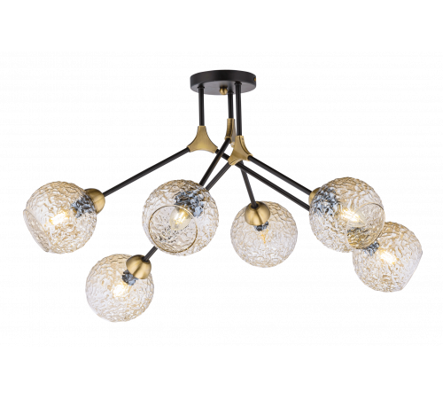 40264MD/6 MBK+AB (1) Люстра (NW)