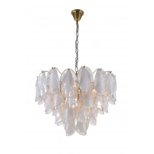 90911/D600 PT BRS (1) Люстра (в 2-х коробках) NW