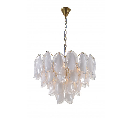 90911/D600 PT BRS (1) Люстра (в 2-х коробках) NW