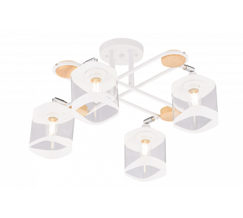 5079/4 WT+WOOD (4) Люстра (RL)