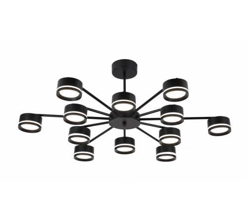 9490/6+6 BLACK (1) Люстра (RL)