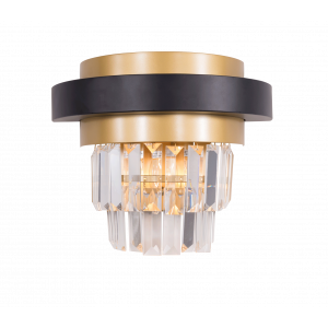 W2433P/2A PT BRS+BK+CL (1/10) Настенный светильник NW