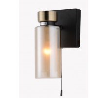 74338/1W BLACK+BRONZE (1/5) Настенный светильник (RL)