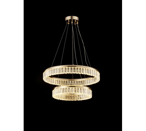 A23-ф600+ф400*H80 FRENCH GOLD (1) Люстра NW #