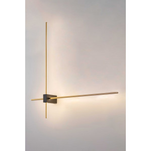 3638MB-60X60 BK+GD (1) Настенный светильник NW