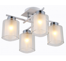74402/4 CHROME+WHITE (2) Люстра (RL)