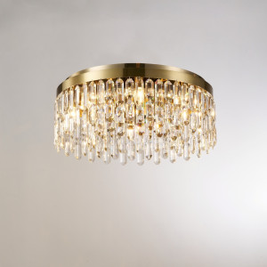 F6-ф600*H250 BRONZE (1) Люстра потолочная (NW)