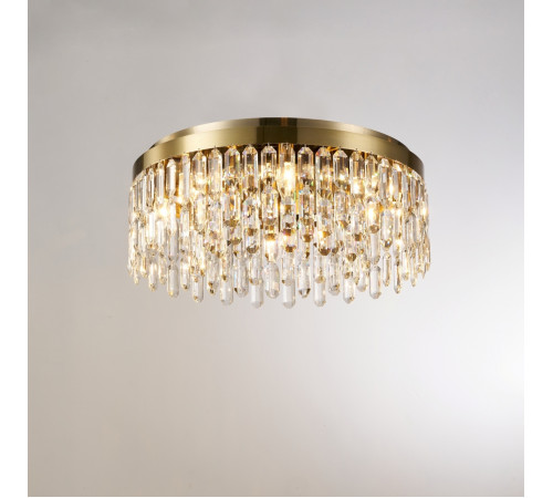 F6-ф600*H250 BRONZE (1) Люстра потолочная (NW)