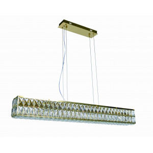 2787E/40W GOLD+CLEAR (1) Люстра NW