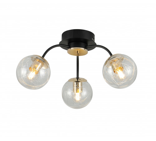 35818/3 BLACK+GOLD (2) Люстра (RL) #