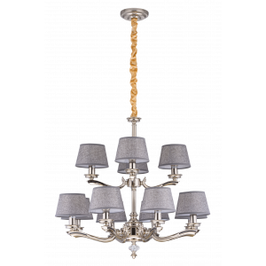 5288R/8+4 SN (1) Люстра (NW)