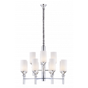 8903/8+4CR CHROME (1) Люстра (NW)