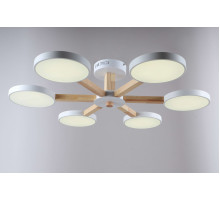 18026STD/6 WHITE+WOOD+WHITE (1) Люстра NW #