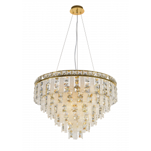 2894E/14 GOLD+CLEAR (1) Люстра NW #