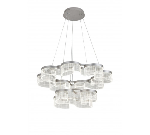 3451/8+4 BRUSHED GOLD (1) Люстра (RL)