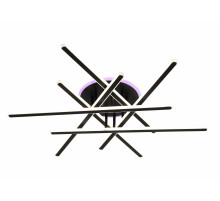 2900/820 BLACK+RGB (1) Люстра (RL)