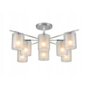 07389/8 CHROME+WHITE (1) Люстра (RL) #