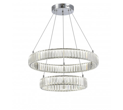 D2107-DW-4+6 CHROME (1) Люстра NW