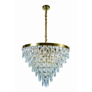 5729P/18A PLATING BRASS+CLEAR (1) Люстра (в 2-х коробках) NW #