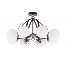 51389/8 CR+BK+WT (1) Люстра #