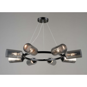 2366/8 BK+CH (1) Люстра RL #