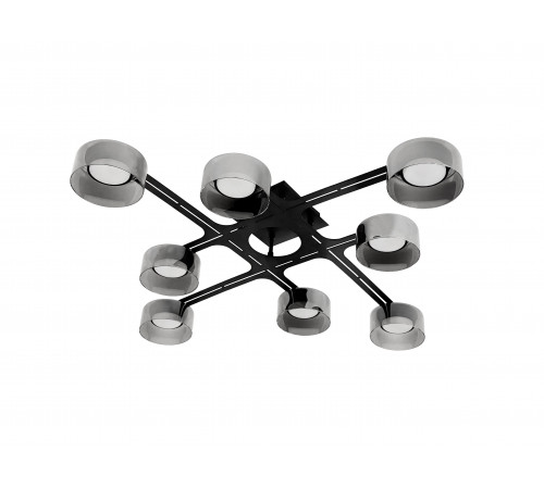 CL-UFO-S001-GX53*8 BK (1) Люстра NW