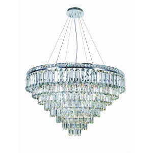2796R/18A CHROME+CLEAR (1) Люстра (в 2-х коробках) NW #
