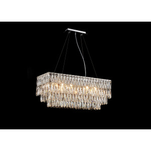 NW075-L800*W300*H340 RECTANGLE CHROME (1) Люстра NW #