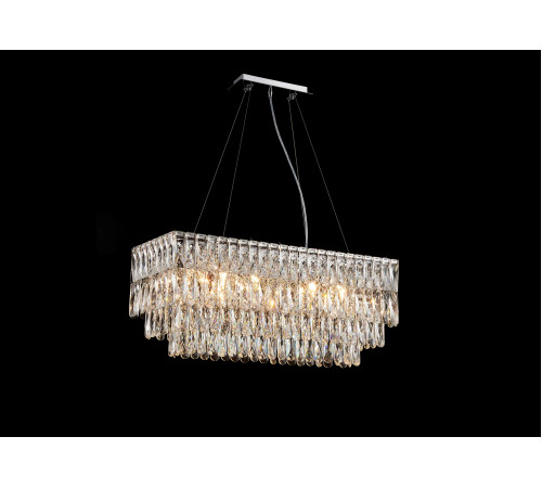 NW075-L800*W300*H340 RECTANGLE CHROME (1) Люстра NW #