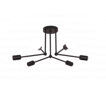 PD-LED-LINE2-R001-E27*6 BK (1) Люстра NW #