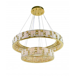 6029E/130W GOLD+CLEAR (1) Люстра NW