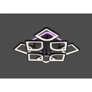 A3011/4+4S BK+RGB (1) Люстра M (RL)