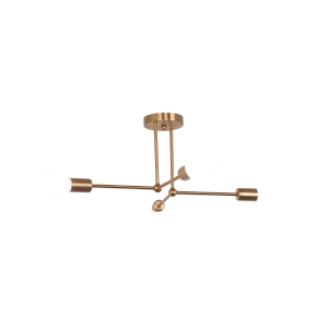 PD-LED-LINE1-R001-E27*4 GOLD (1) Люстра NW #