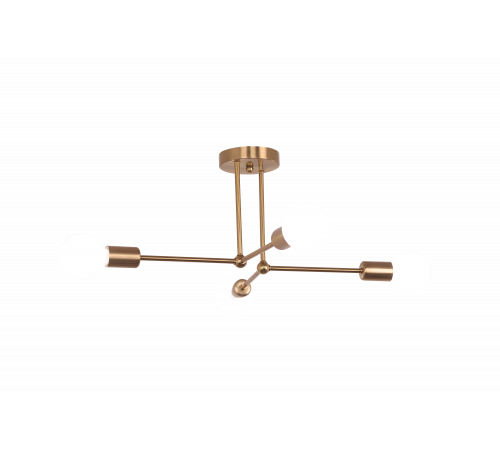 PD-LED-LINE1-R001-E27*4 GOLD (1) Люстра NW #