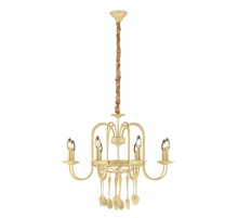 1701/8 BEIGE+GD (1) Люстра NW #