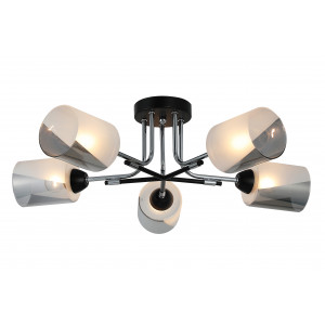 26012/5 CHROME+BLACK (1) Люстра RL