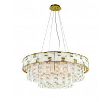 5860P/9 PLATING BRASS+CLEAR (1) Люстра NW