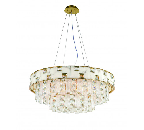 5860P/9 PLATING BRASS+CLEAR (1) Люстра NW