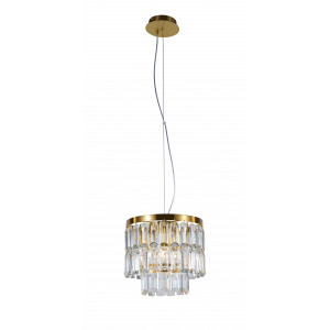 2752P/3A PLATING BRASS+CLEAR (1) Люстра NW