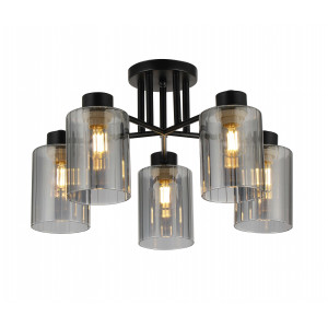 07338/5 BLACK (1) Люстра (RL)