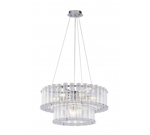 5760R/6+3 CHROME+CLEAR (1) Люстра NW